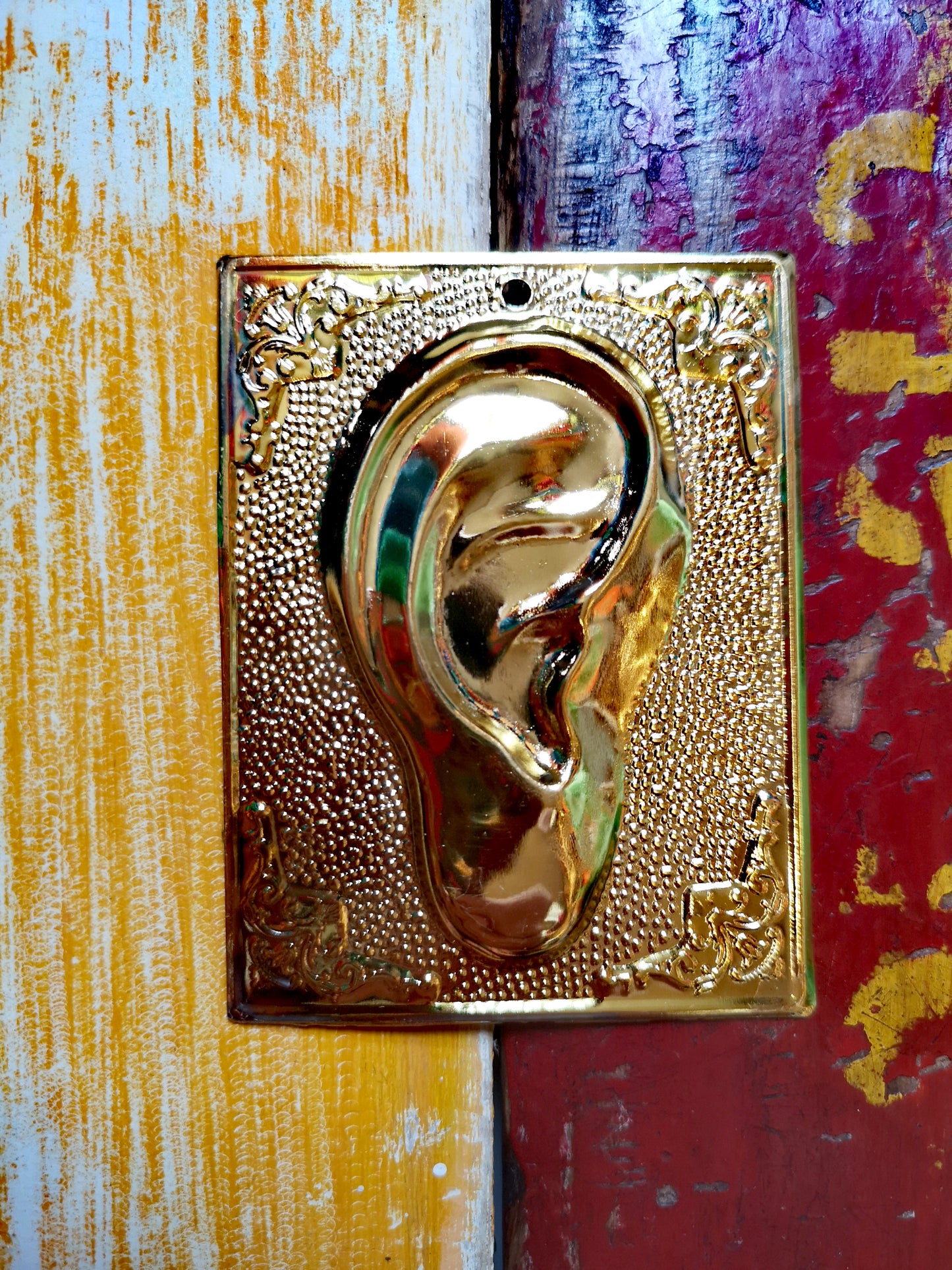 Gold plated votive