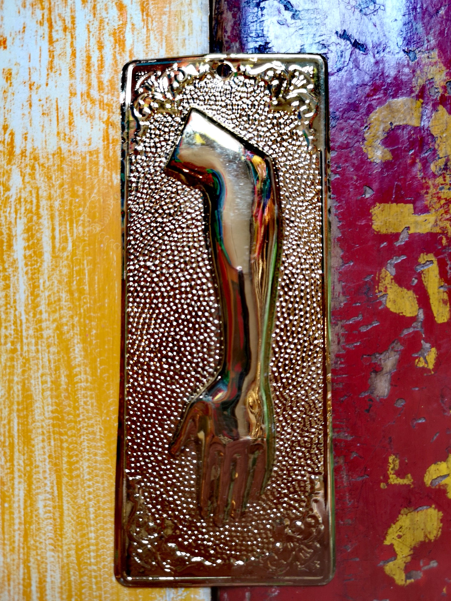 Gold plated votive