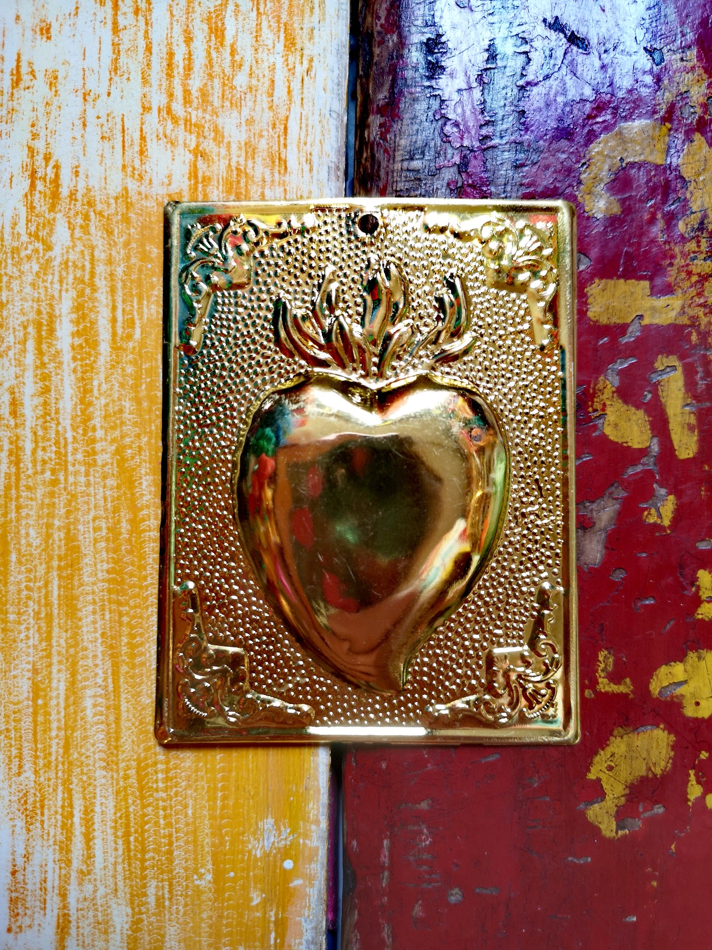 Gold plated votive