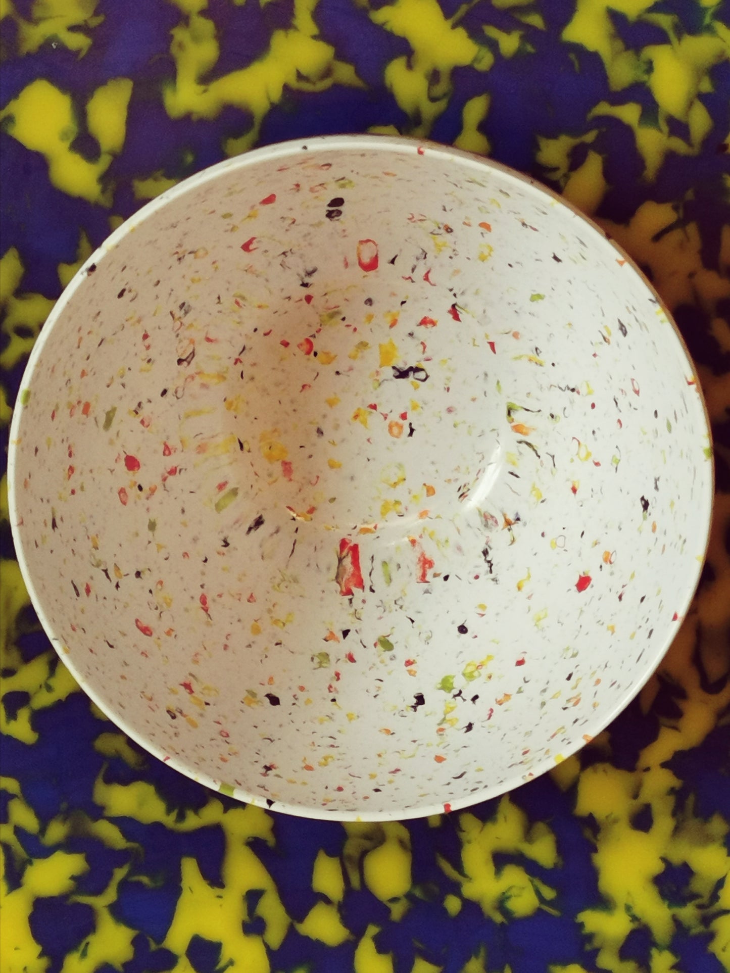 Speckled terrazzo melamine