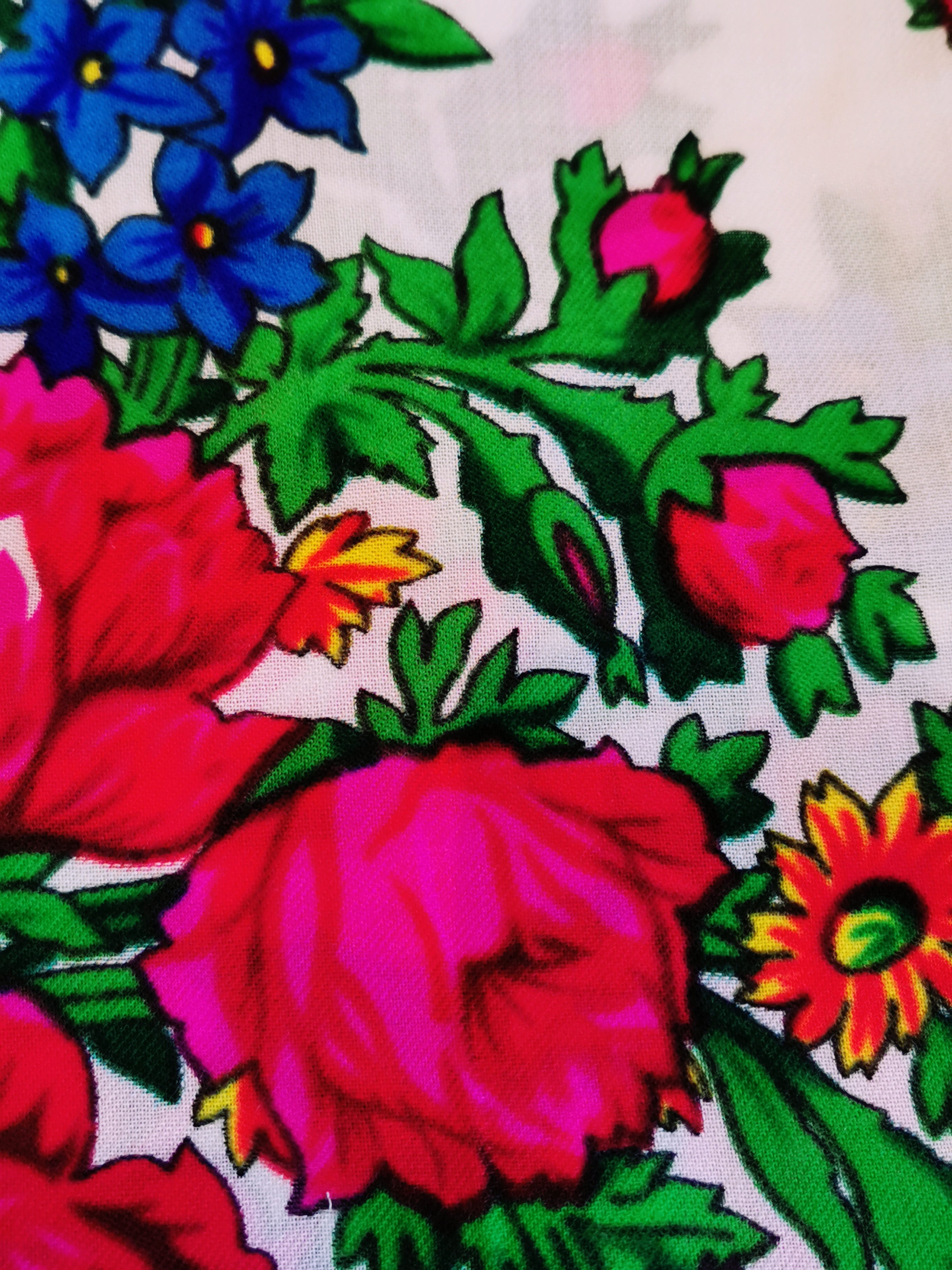 Russian super floral scarf