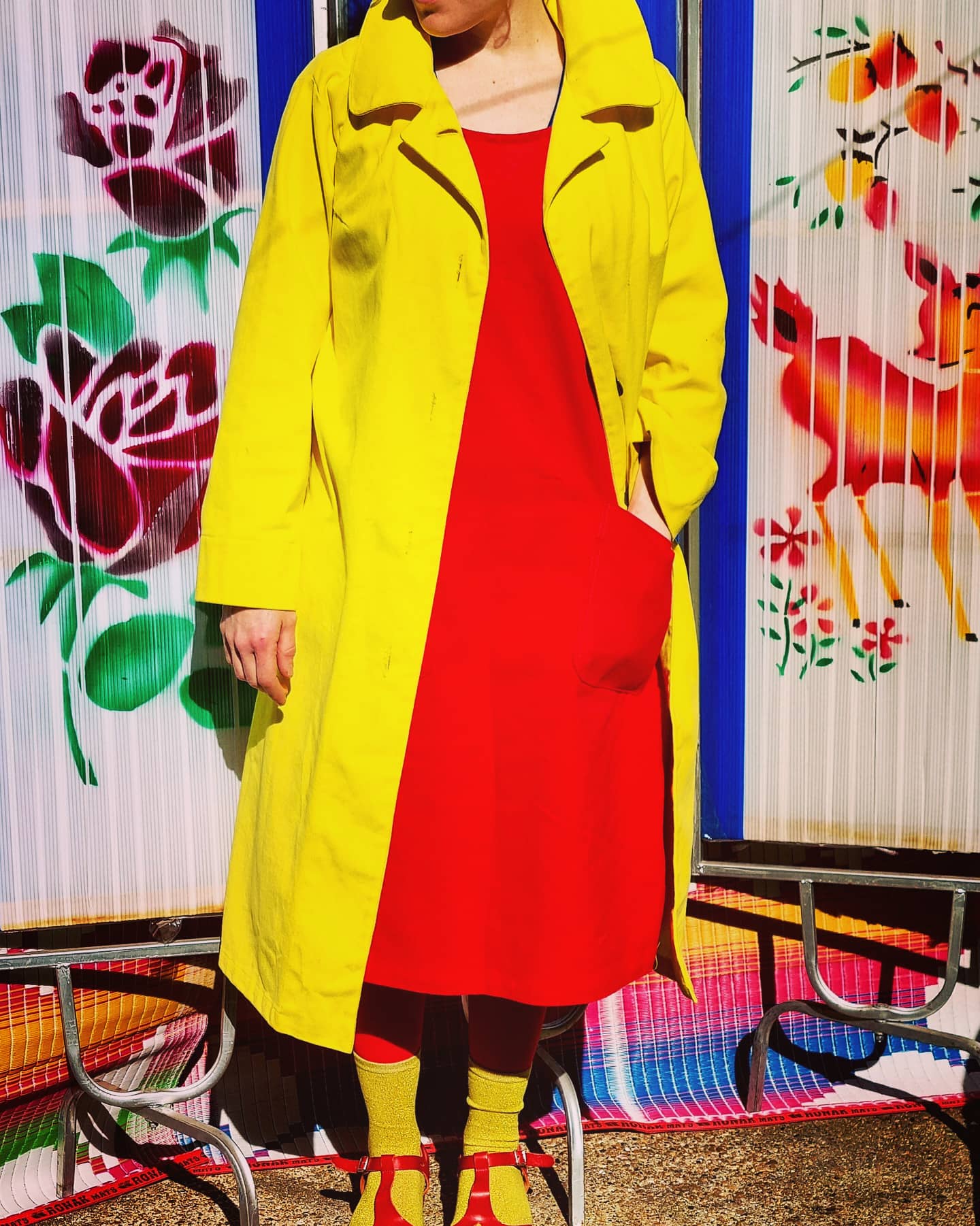 Trench coat - Cotton drill and denim