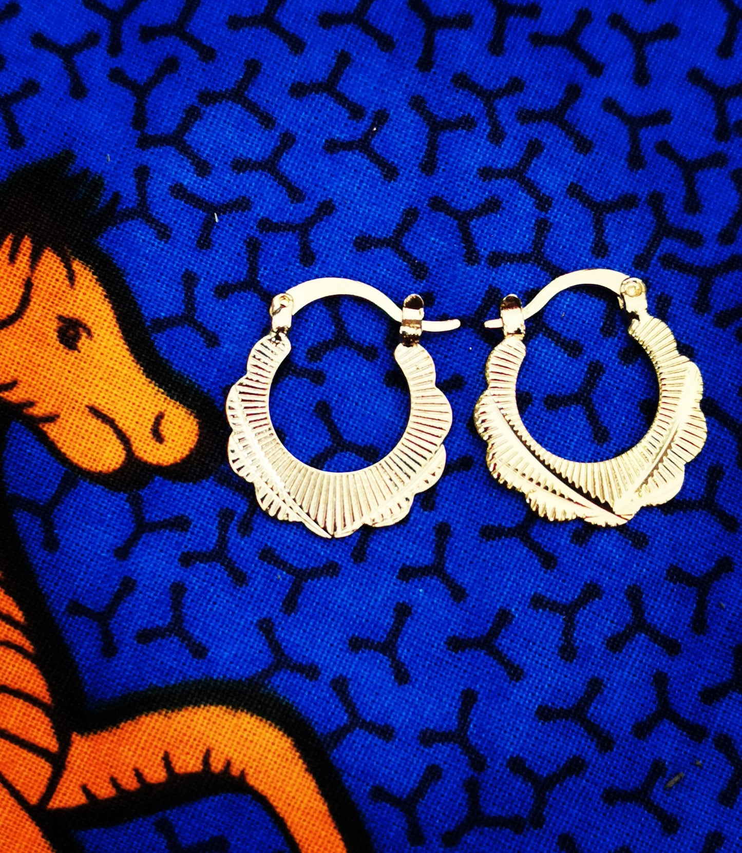 East African golden hoops
