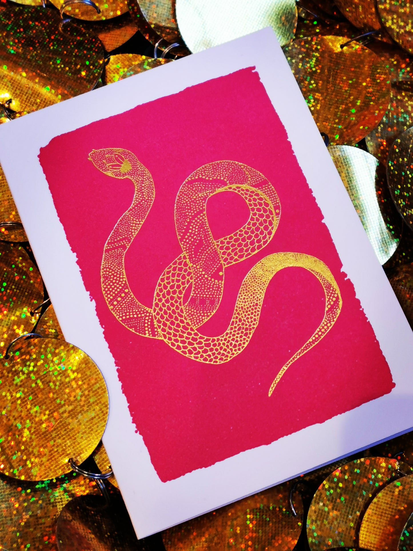 Luxe foiled cards