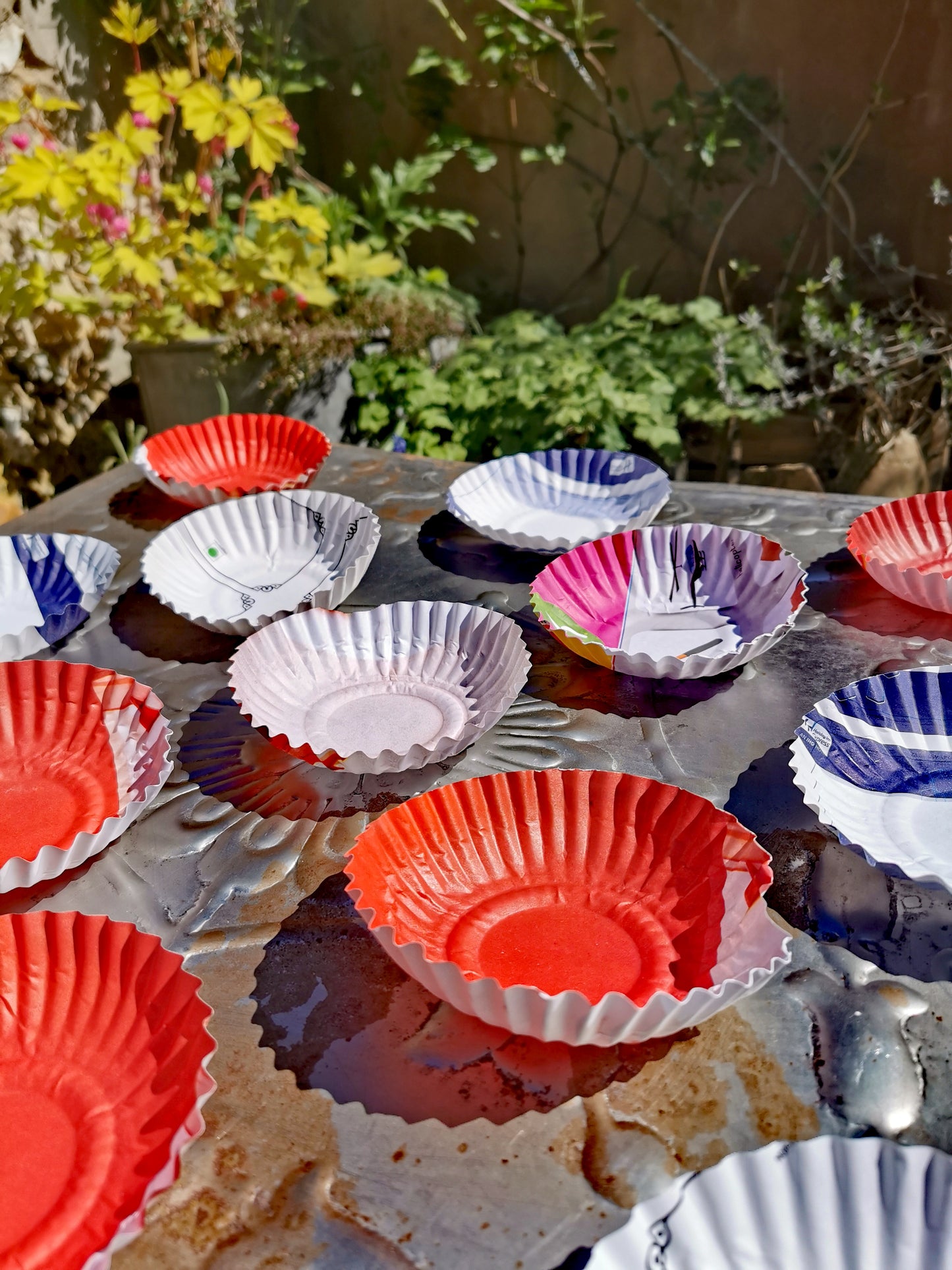 Indian no waste paper plates