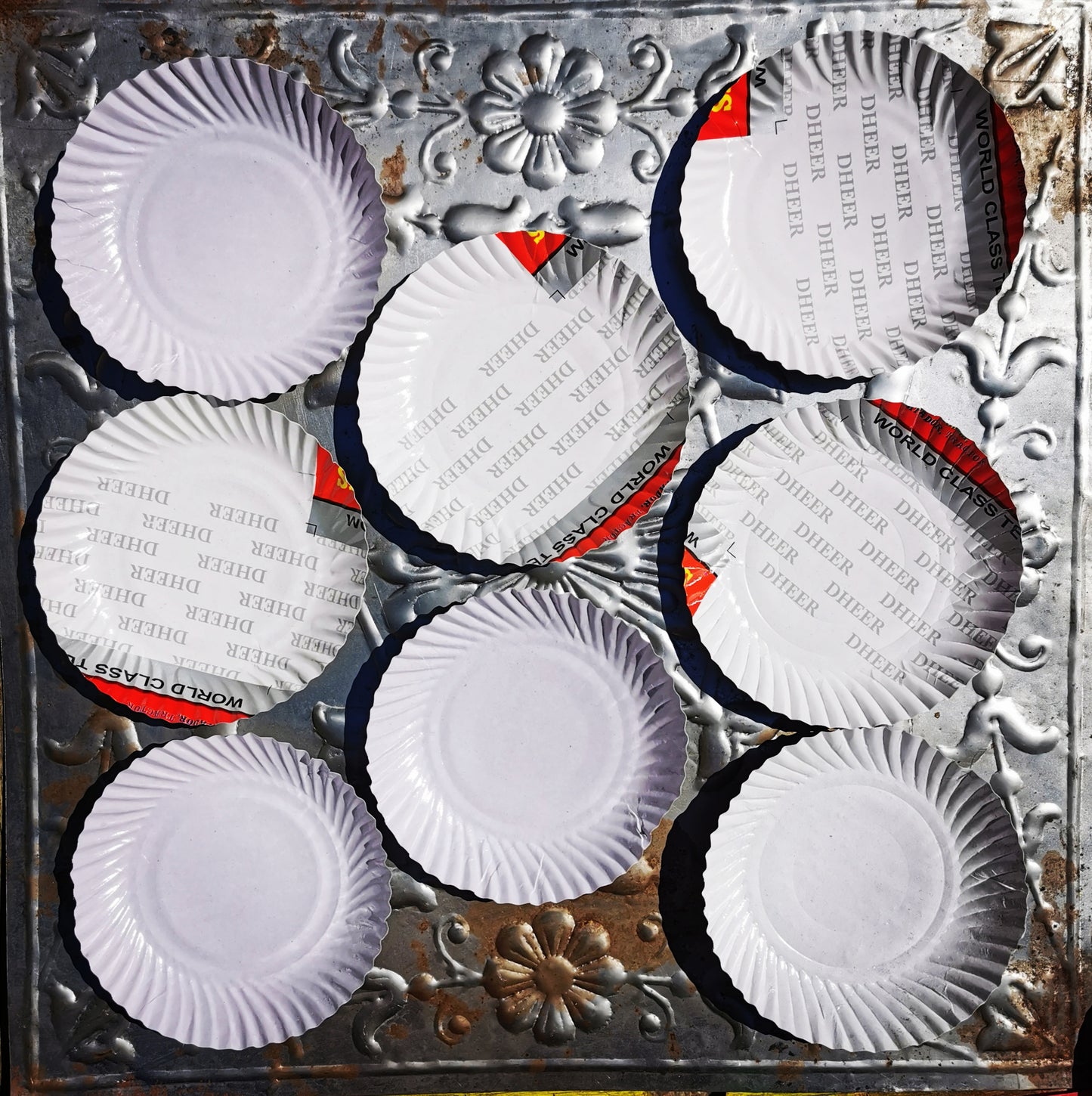 Indian no waste paper plates