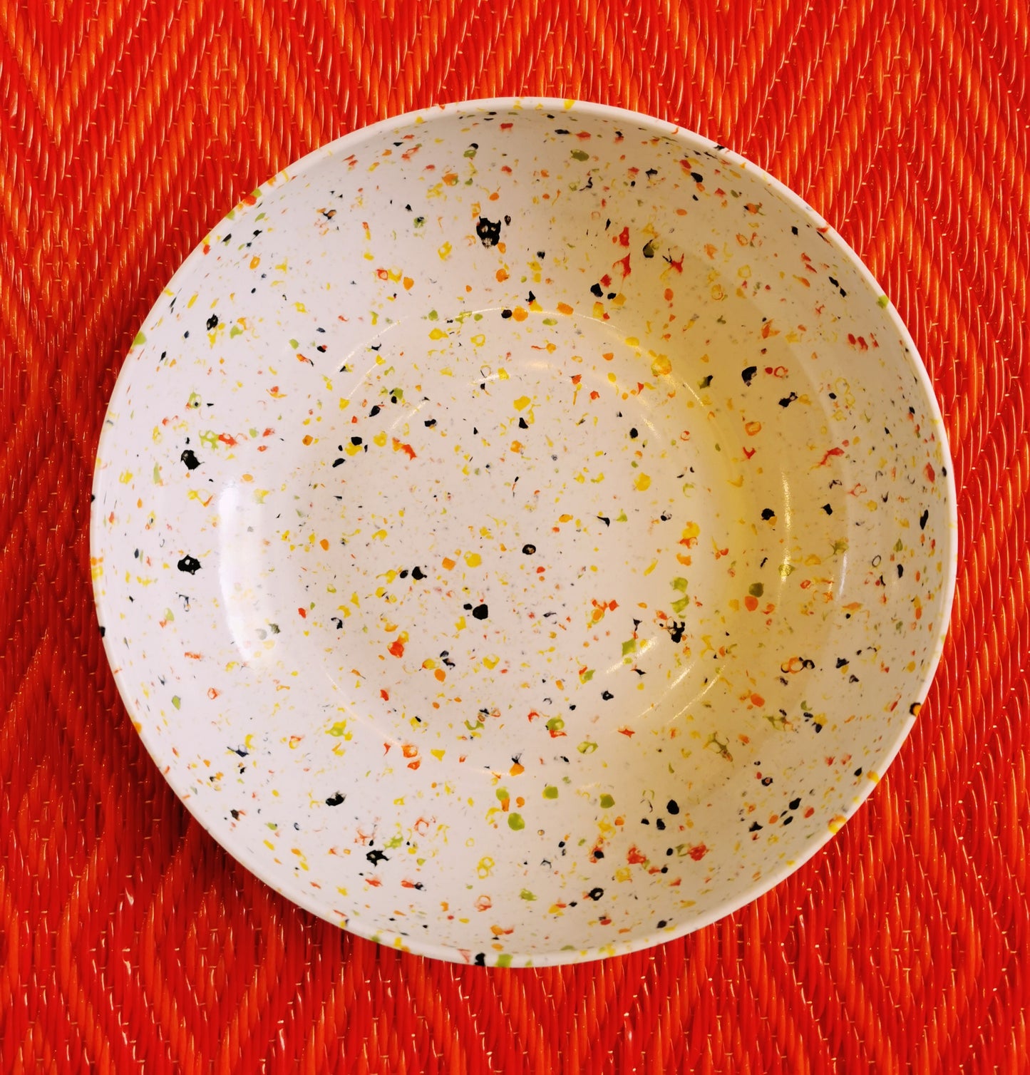 Speckled terrazzo melamine