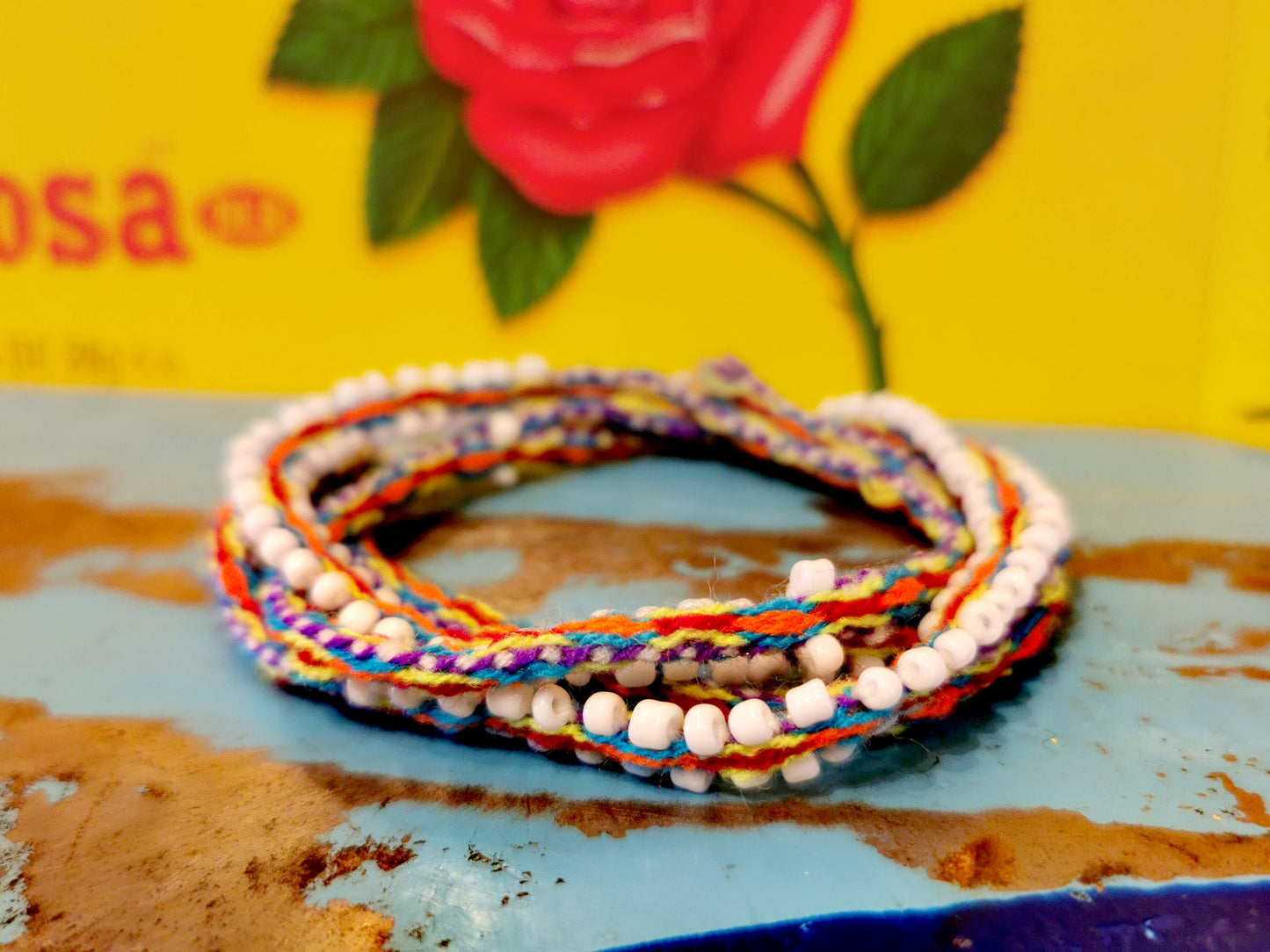 Peru woven beaded cords