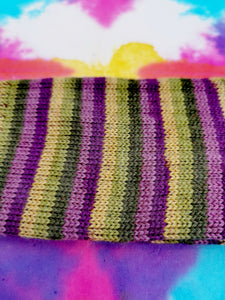 Yorkshire wool stripey socks