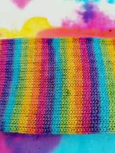 Yorkshire wool stripey socks