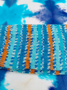 Yorkshire wool stripey socks