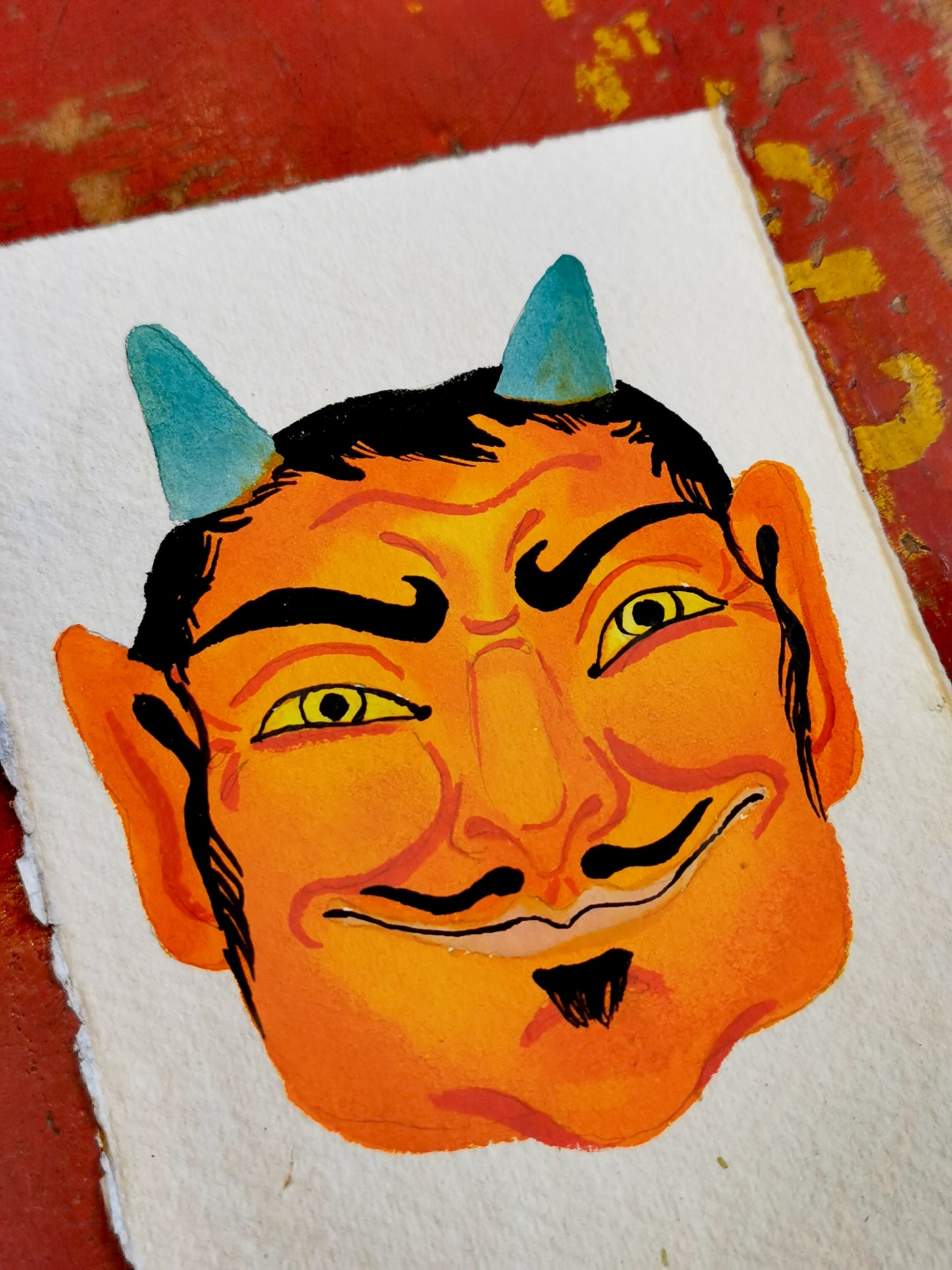 Devillish paintings