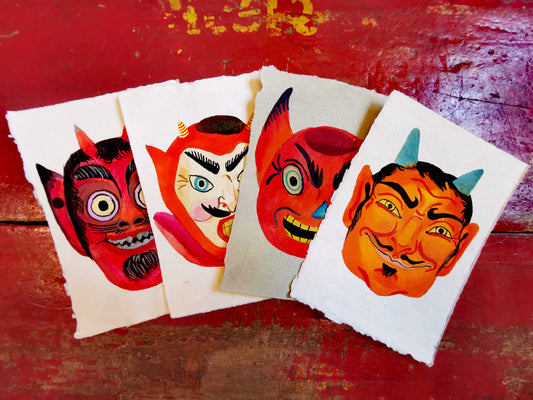 Absolutely lovely watercolour paintings, painted exclusively for Blackout Shop by local artist India Vingoe.

15cm x 10.5cm

Watercolour on handmade paper. 


