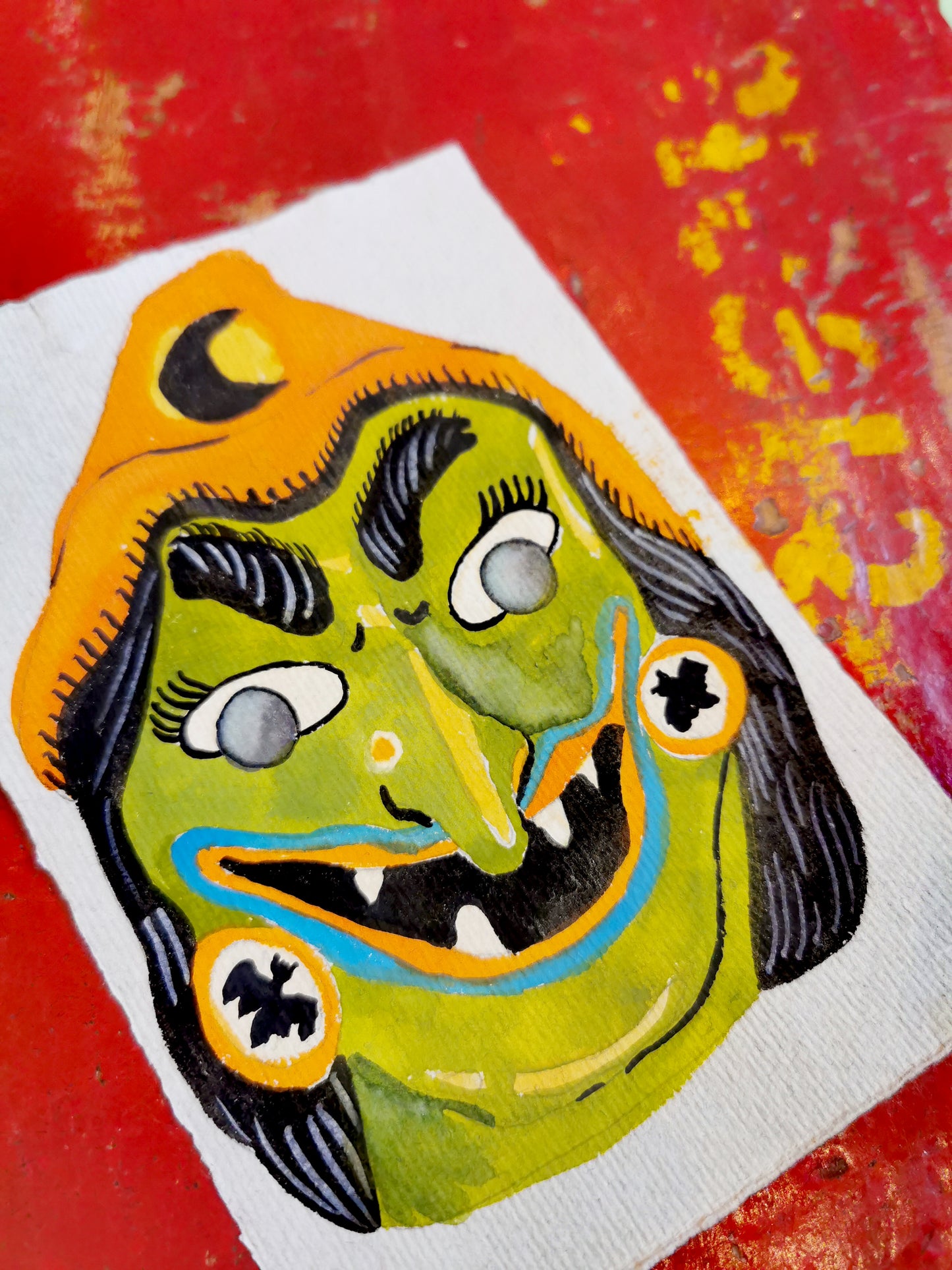 Witchy wonders paintings