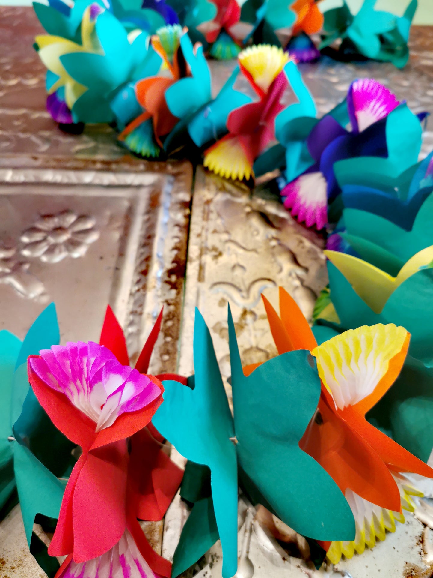 Tropical garlands.