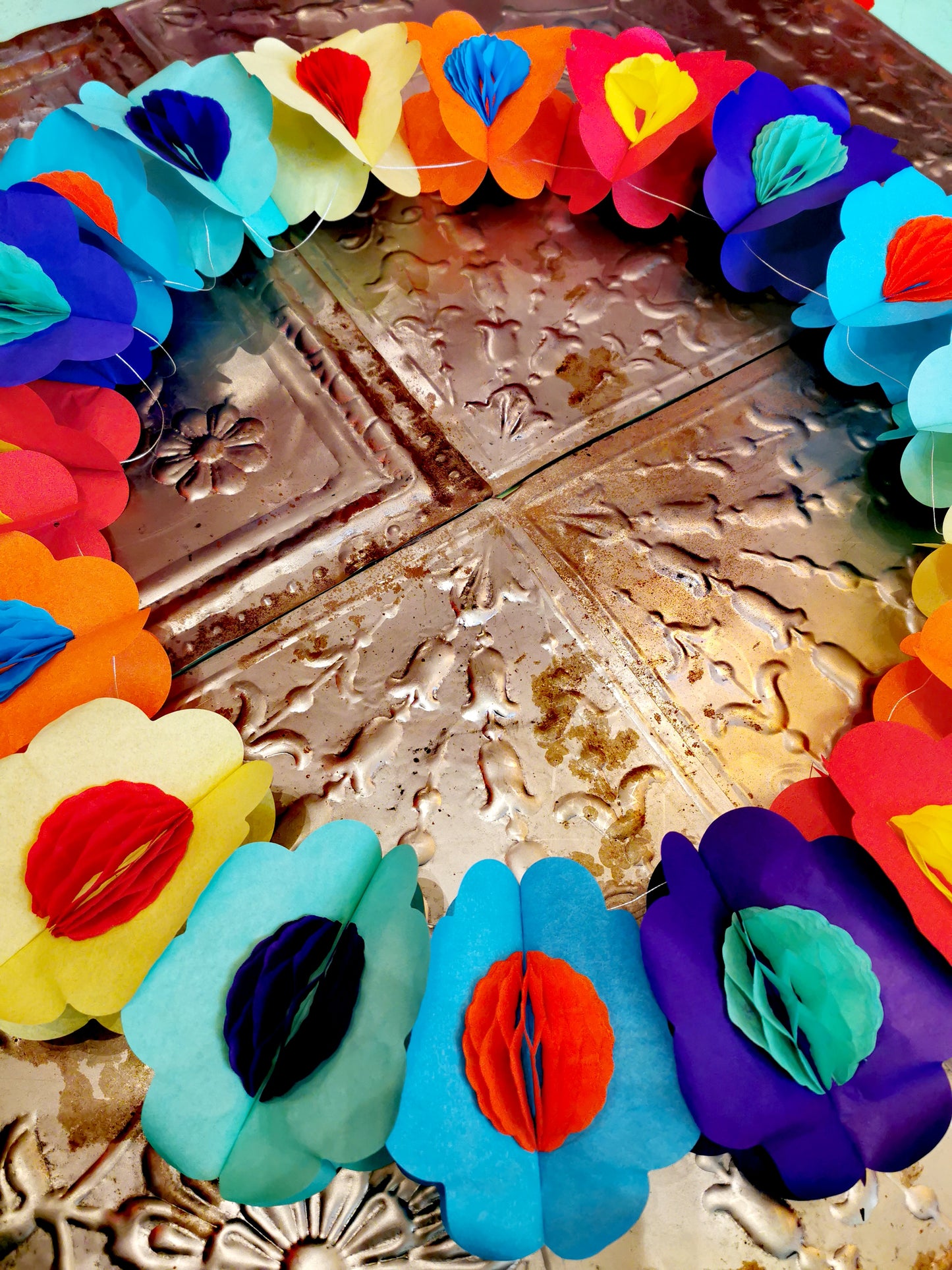 Tropical garlands.