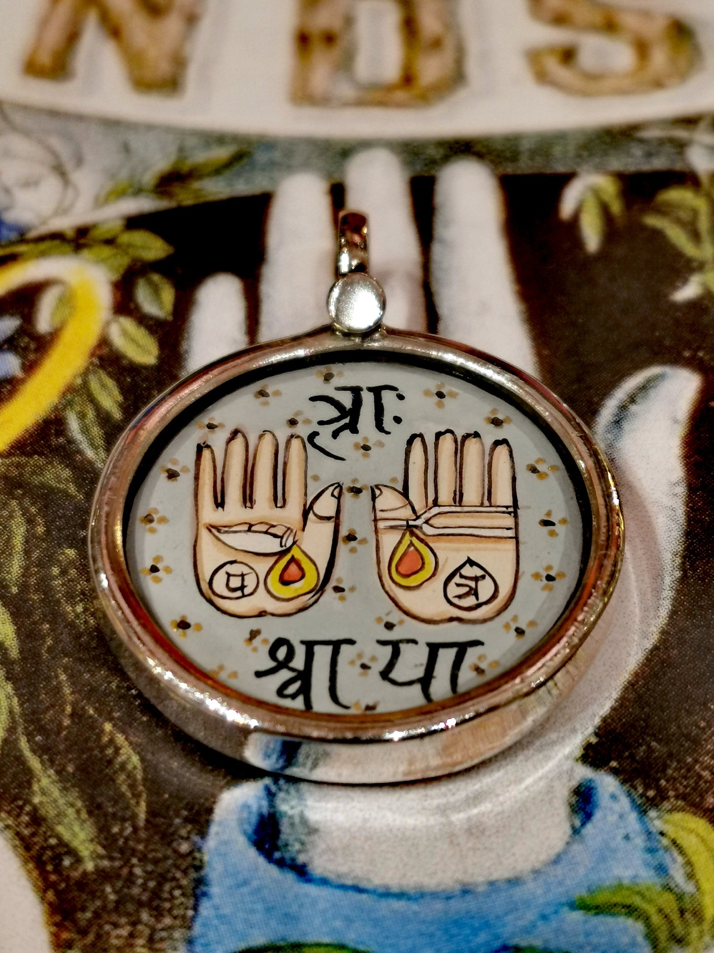 Hands and Eyes protective pendants