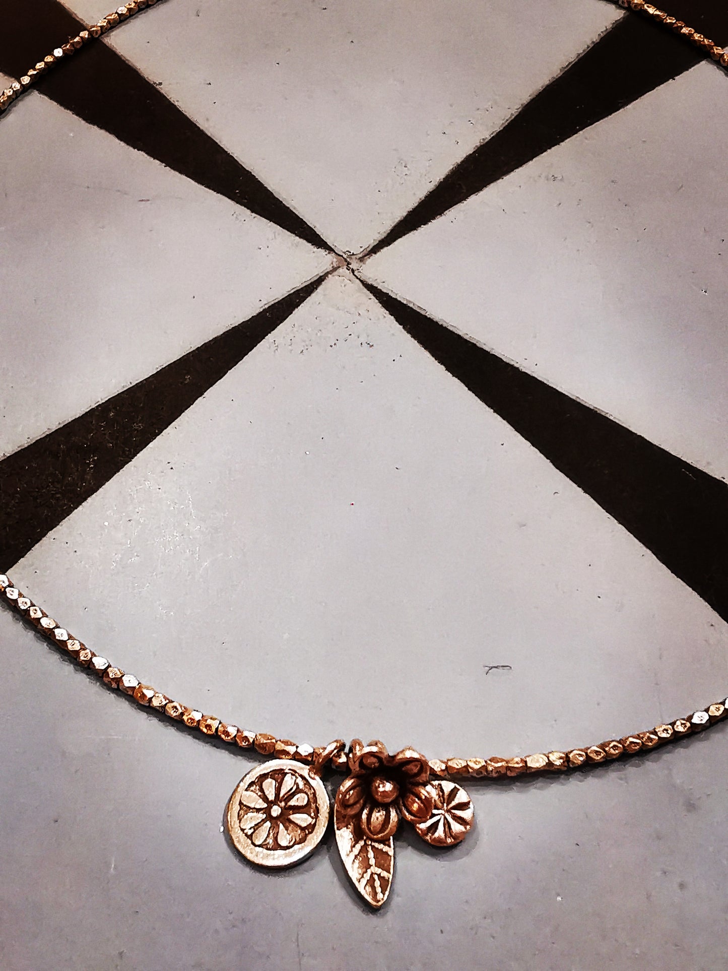 Hill tribe charm necklaces