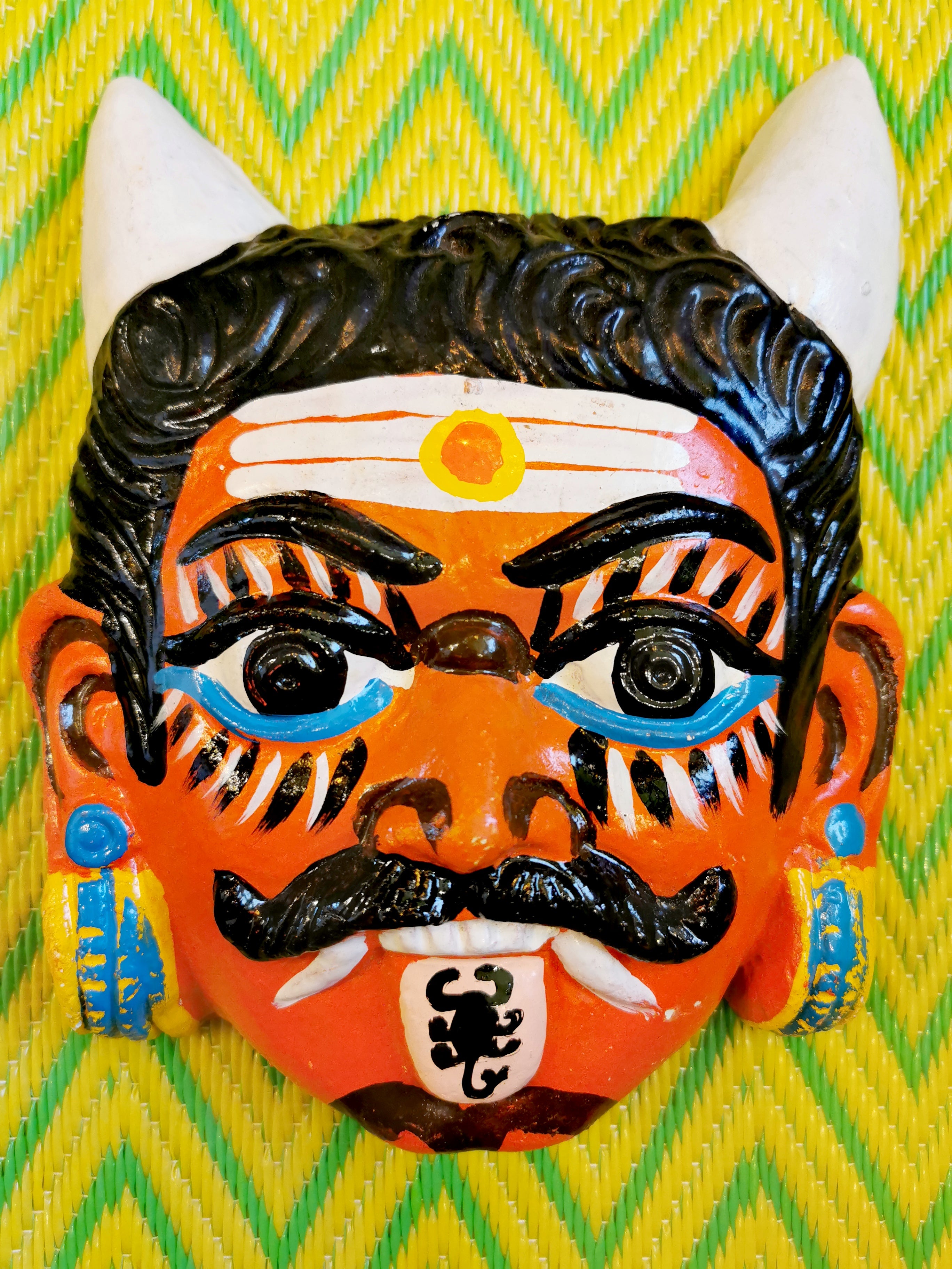 Indian paper mache masks