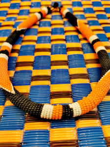 African beaded collar