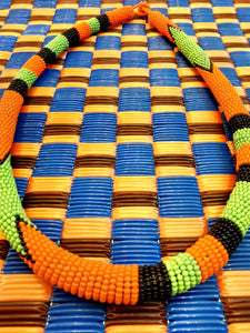 African beaded collar
