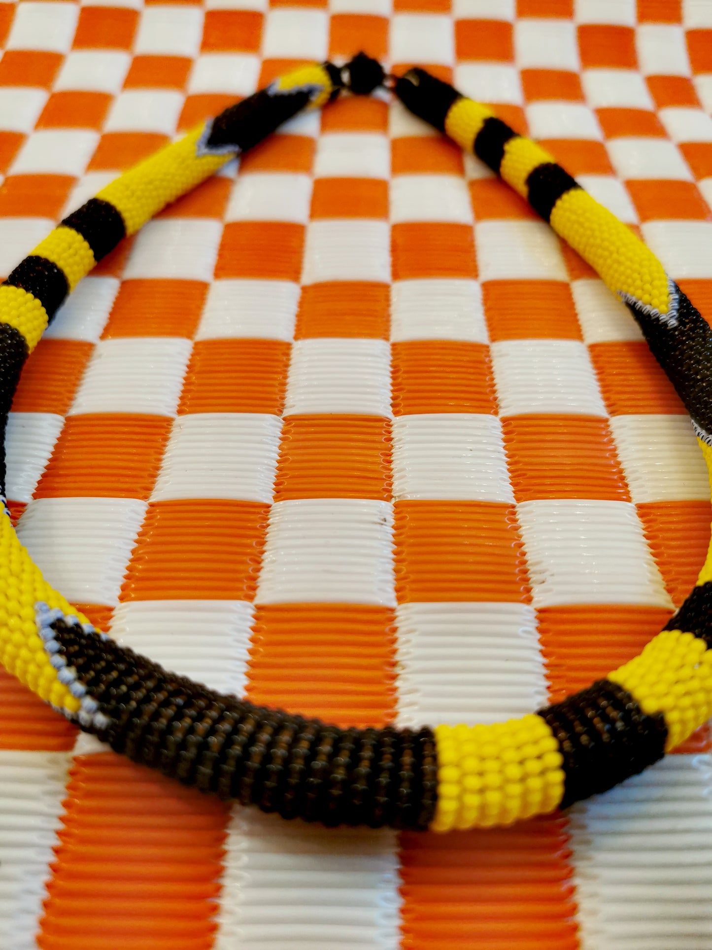 African beaded collar