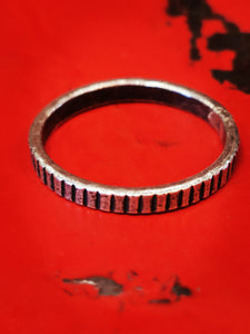 Hill tribe stripe ring