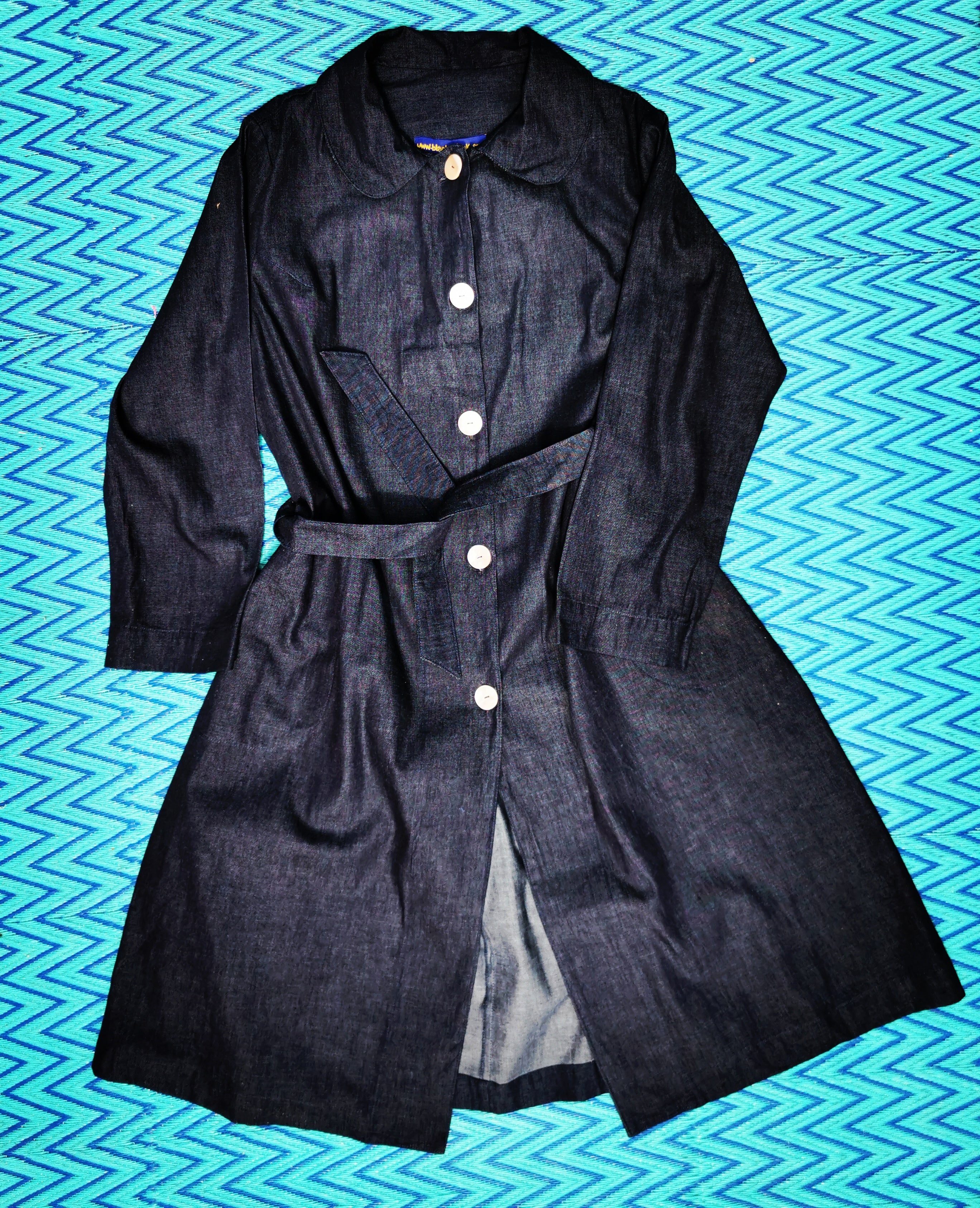 Trench coat - Cotton drill and denim