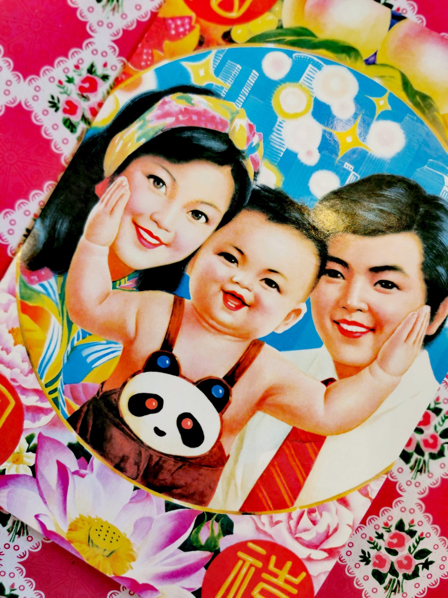 Kitsch vintage baby pics cards