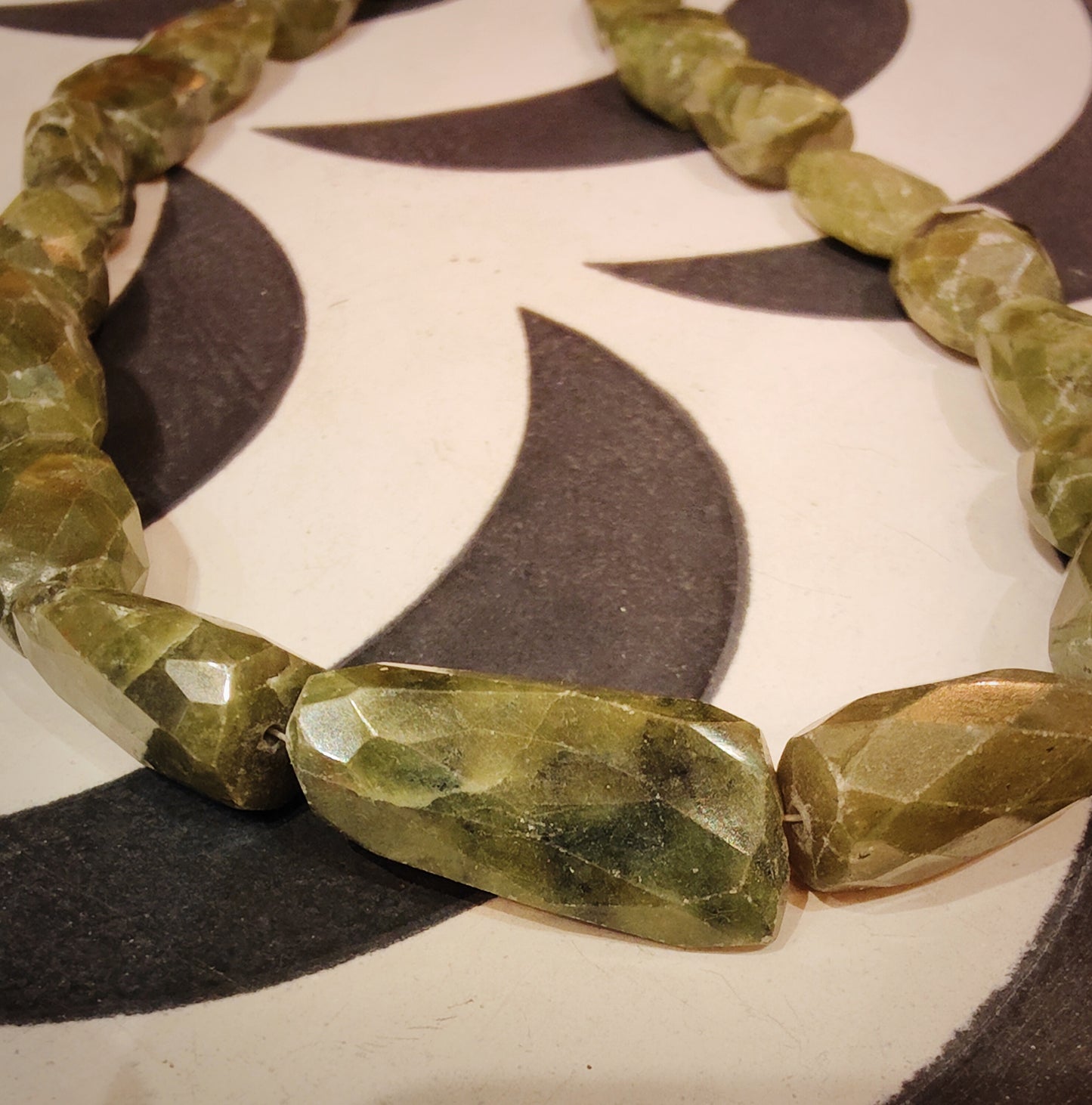Precious greens necklaces