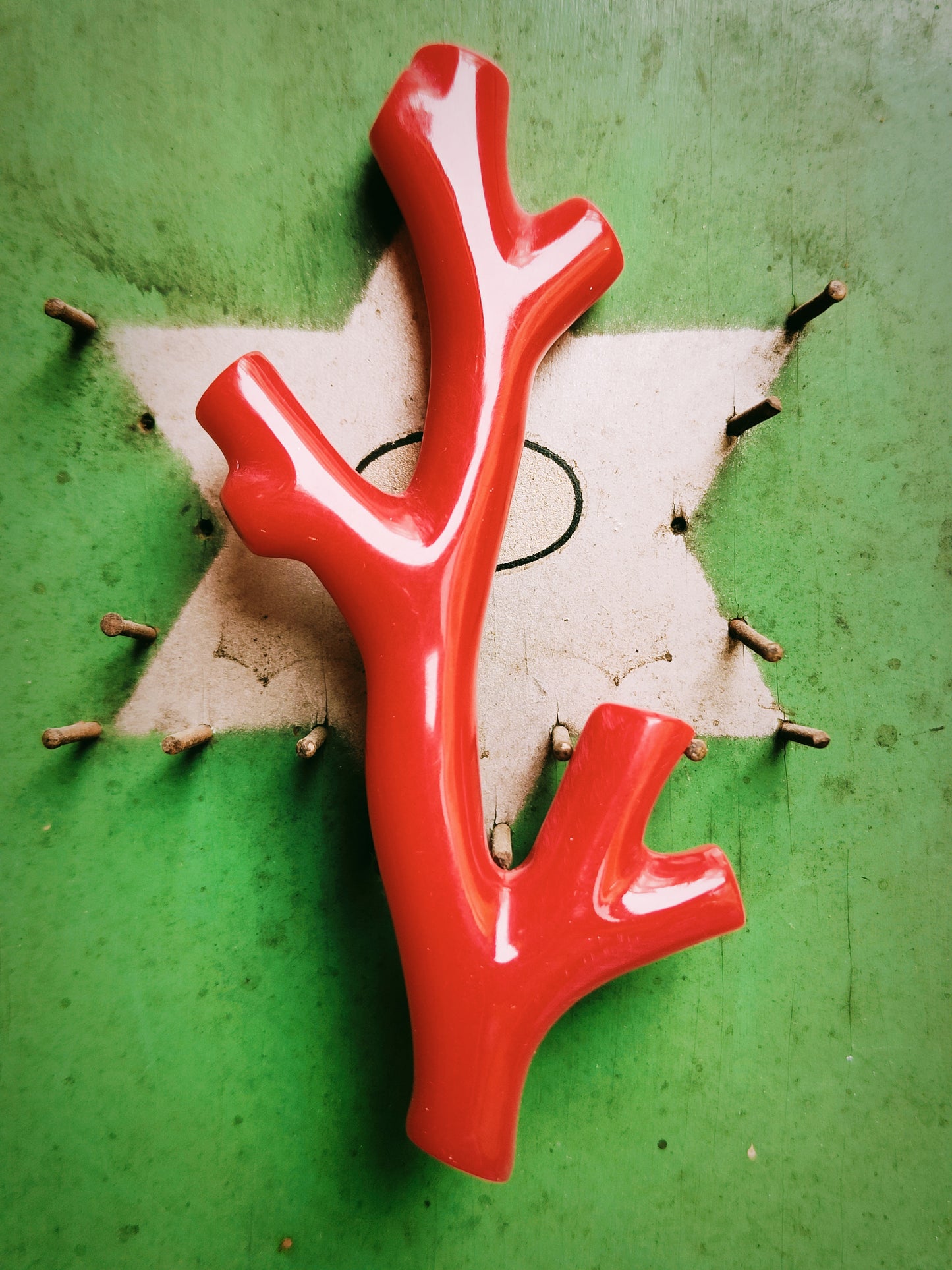 Modern french bakelite brooches