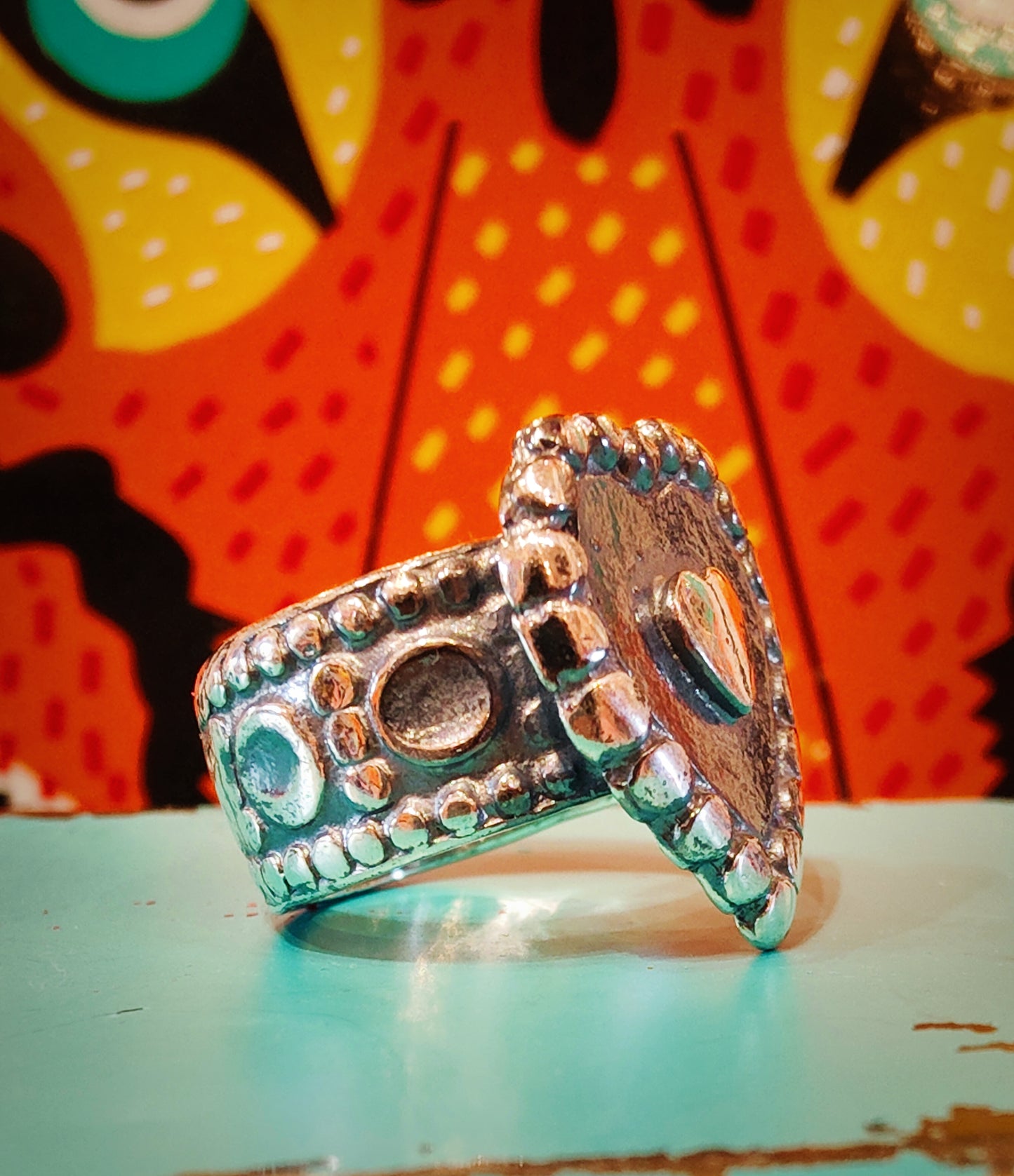 Rajasthani heart ring