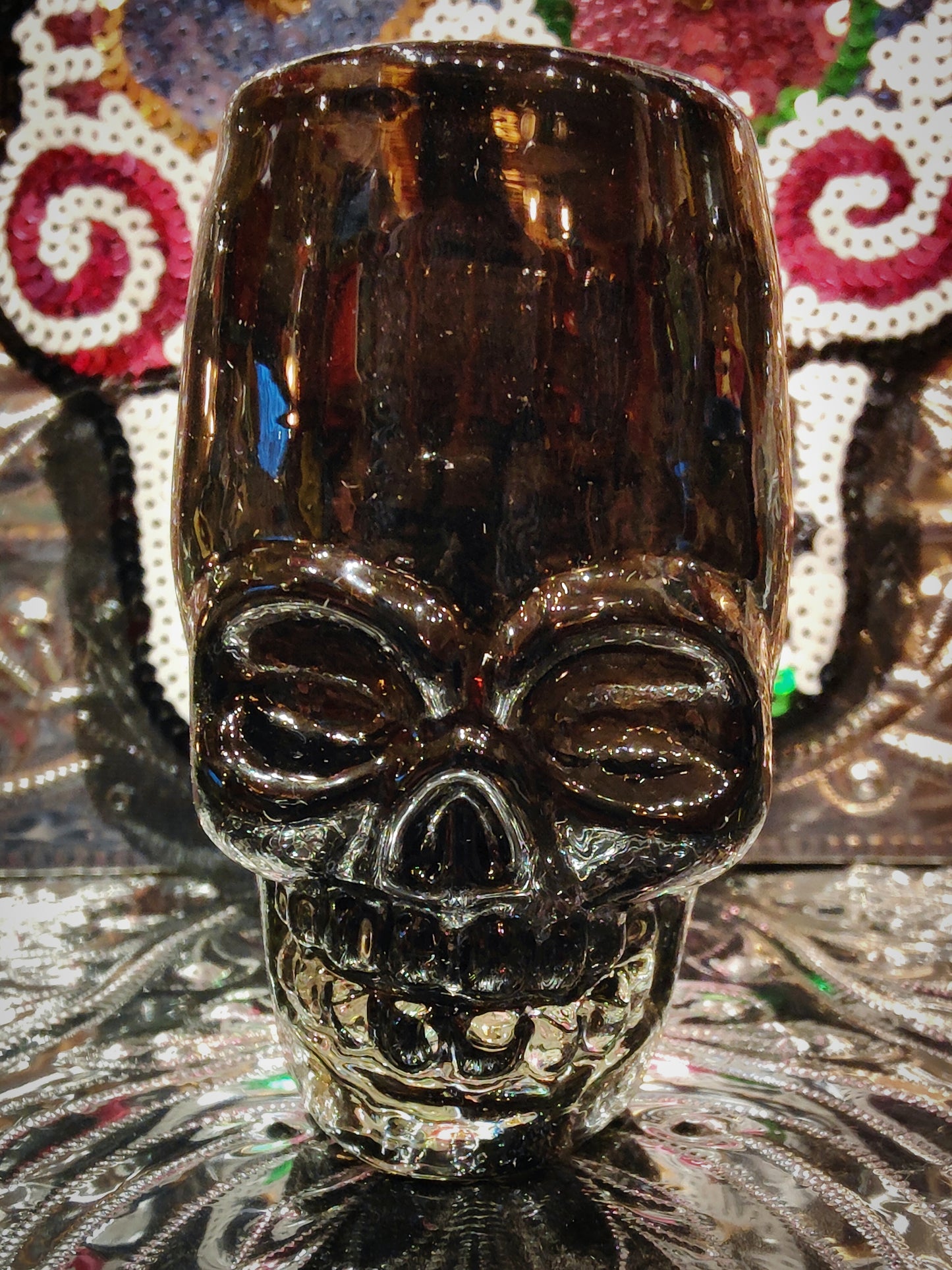 Skull shot glass