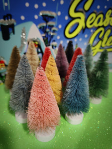 Gorgeous traditional vintage style bottle brush mini trees,make a scene with other miniatures,decorate the dolls house or hang a label off them and hand them out instead of Christmas cards!!

Mixed colour boxes of 12

Small 10 x 5cm

Large 13.5 x 5.5cm

Bristle wood and metal wire

 

Cody Foster and Co trees