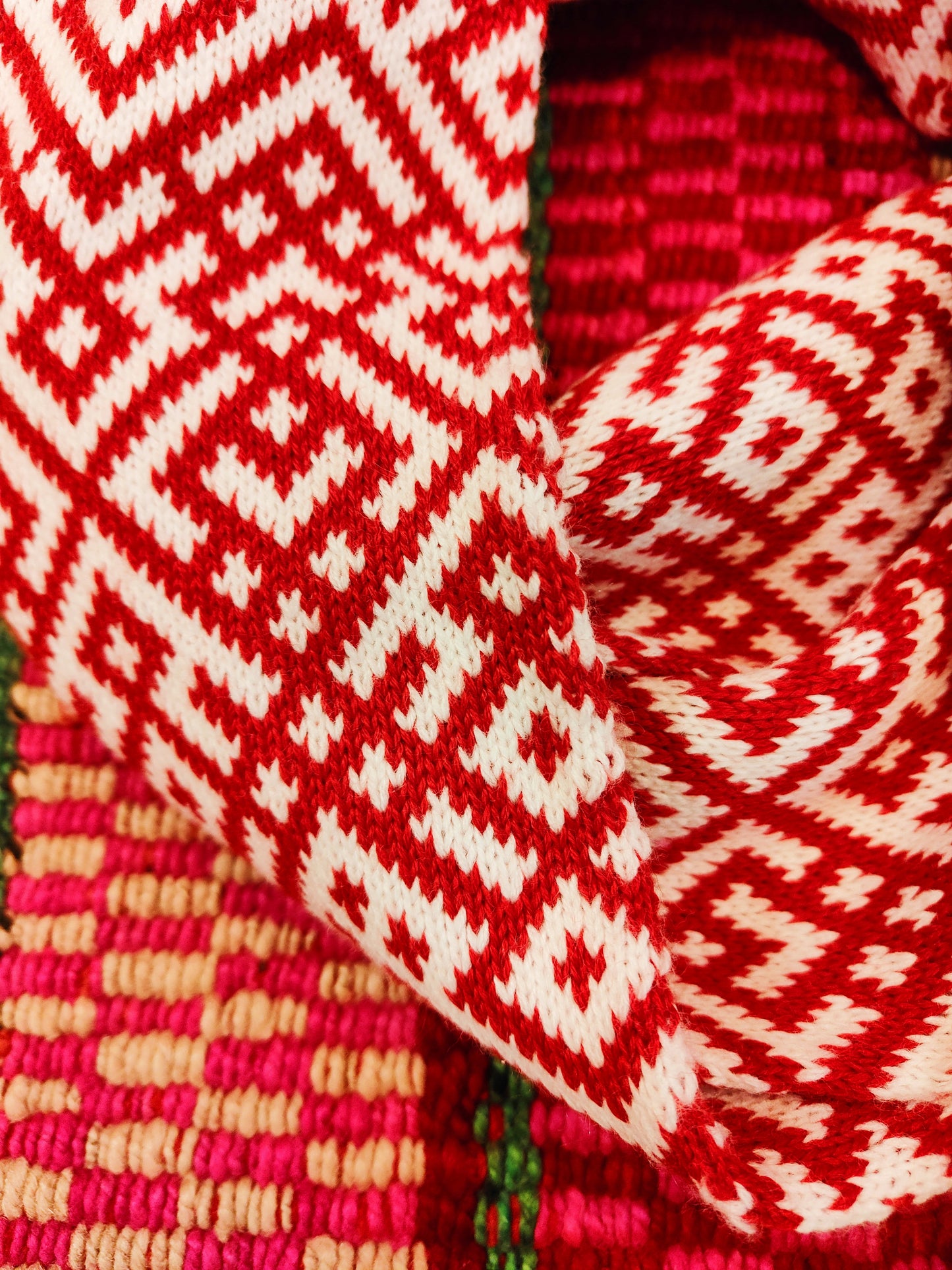 *SALE* Geometric knitted snoods