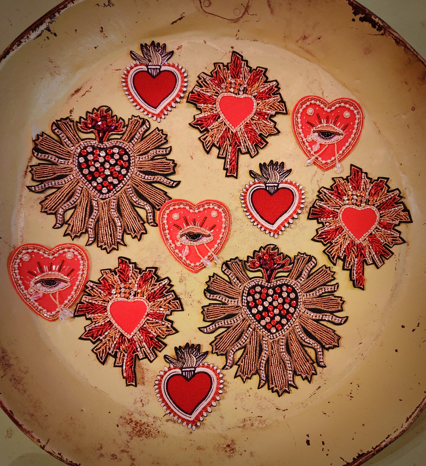 Luscious Heart patches