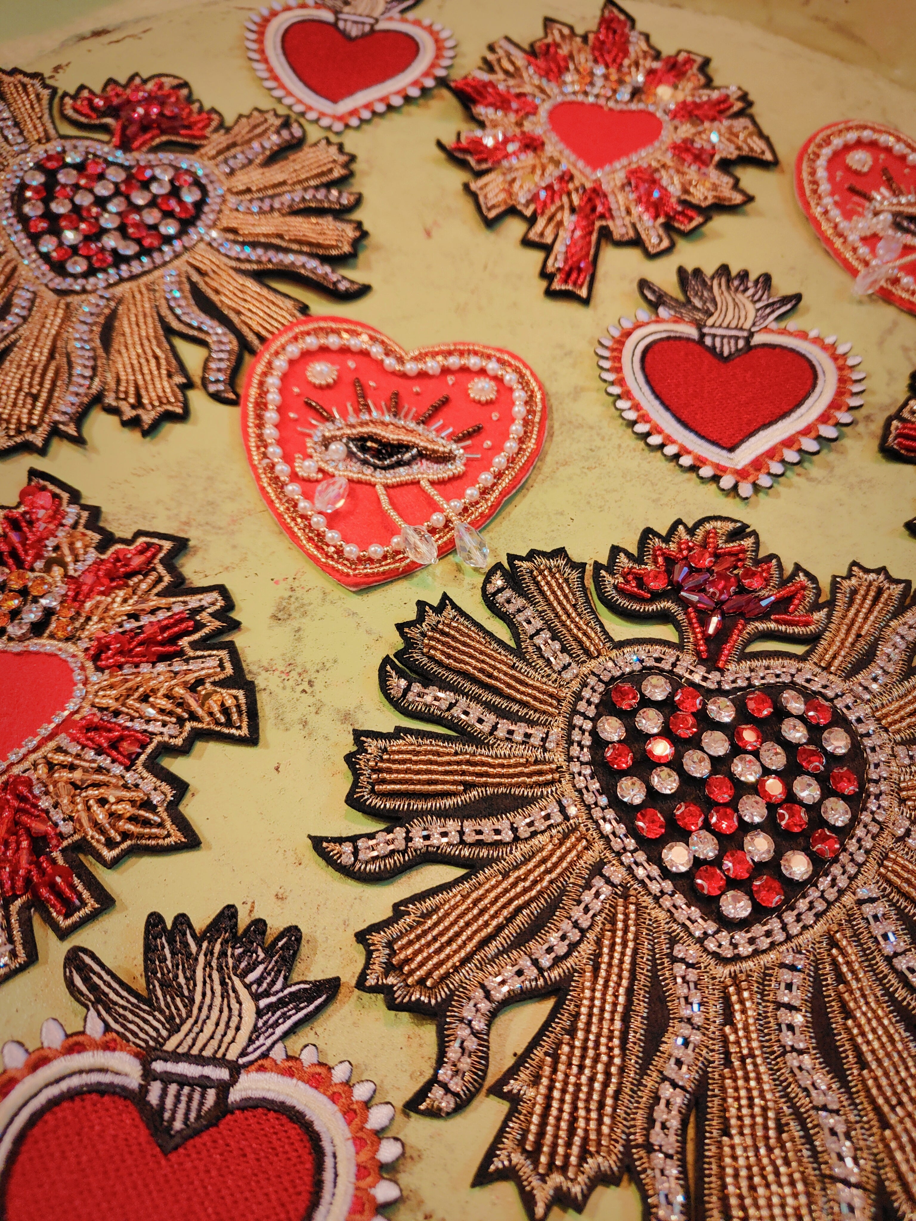 Luscious Heart patches
