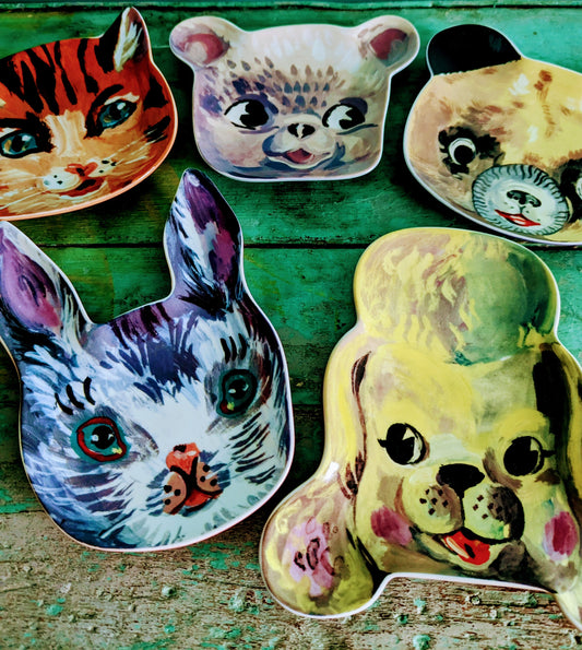 Cutie animal trinket trays