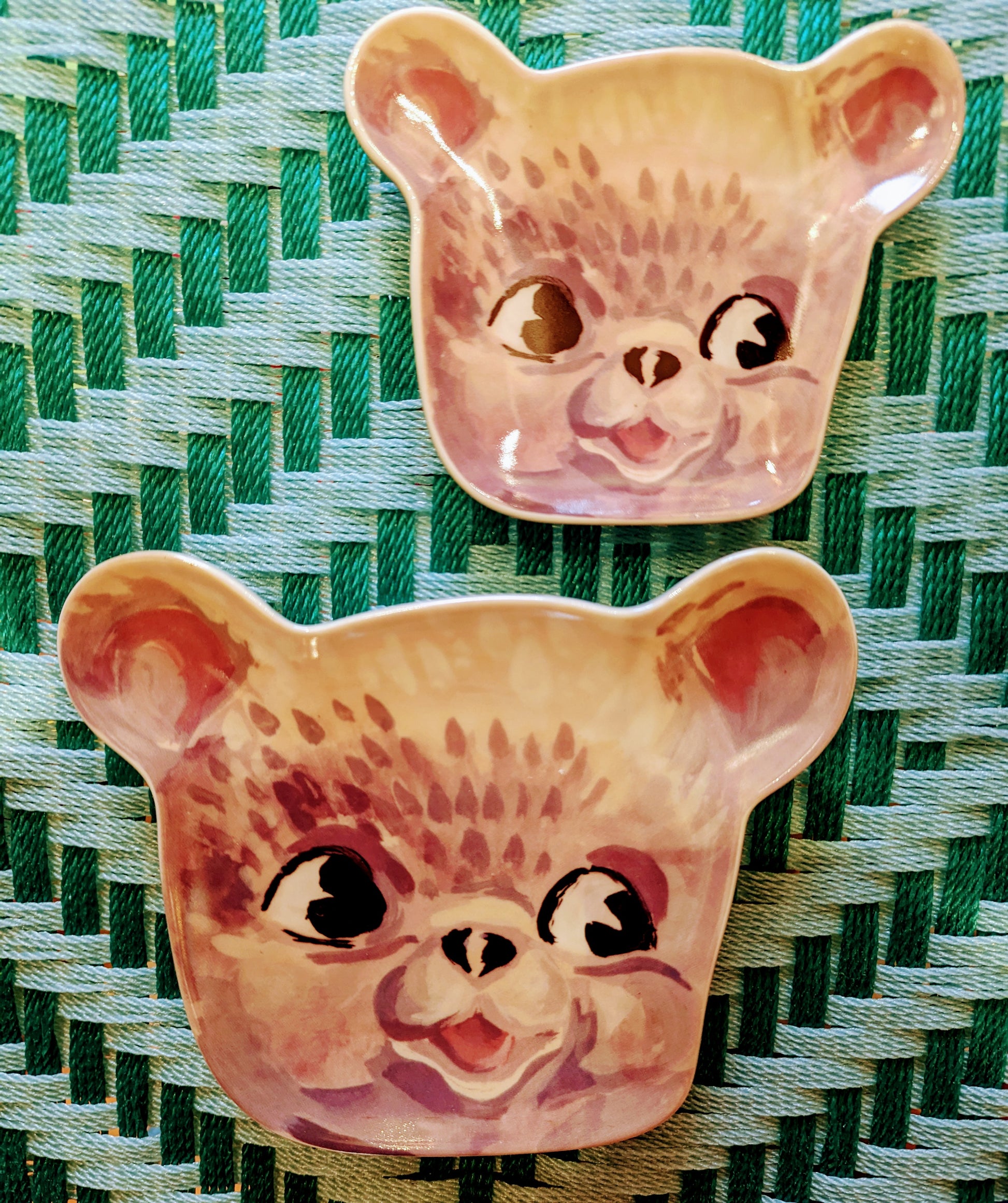 Cutie animal trinket trays