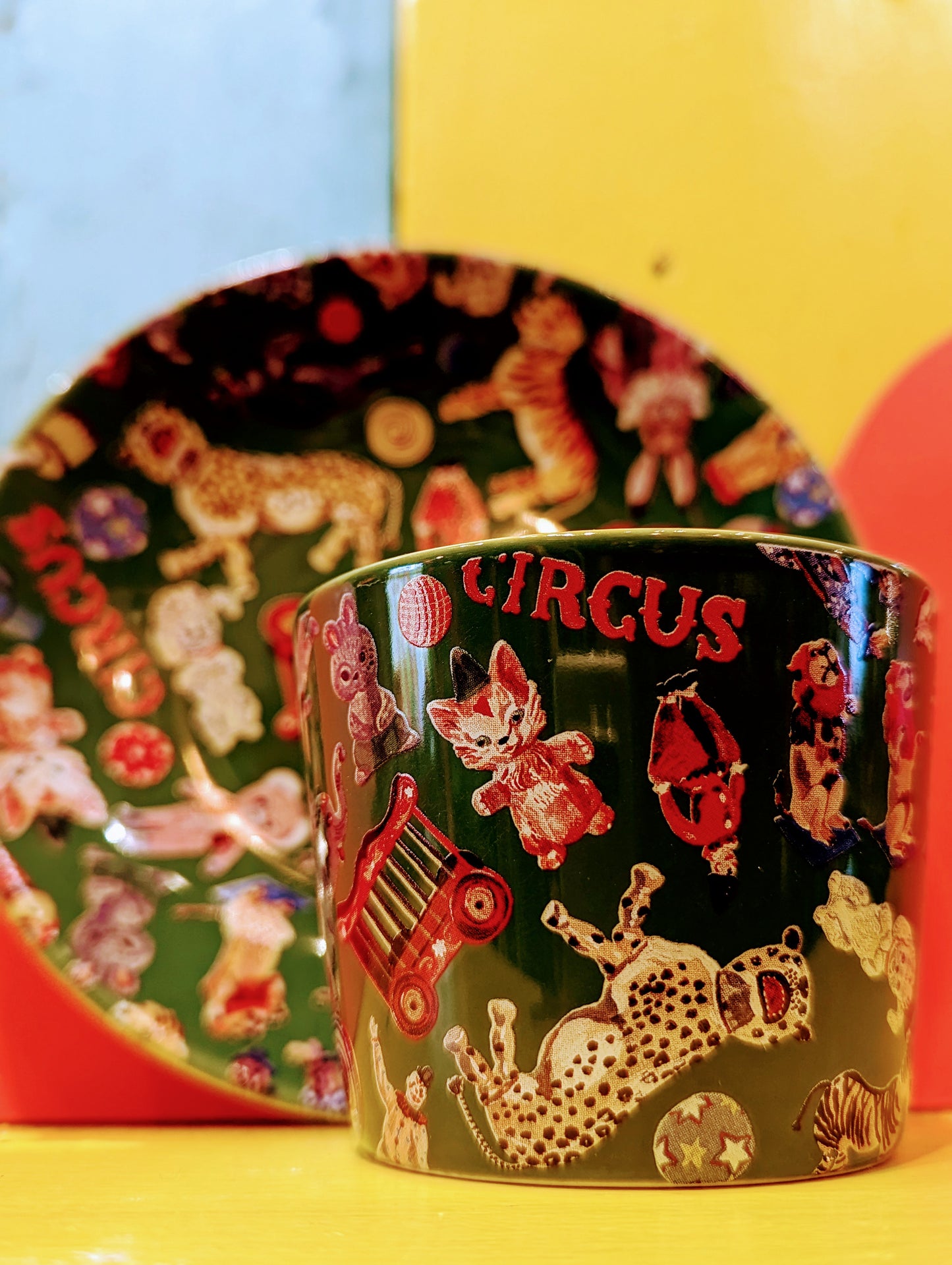 Tea time cup and plate collection