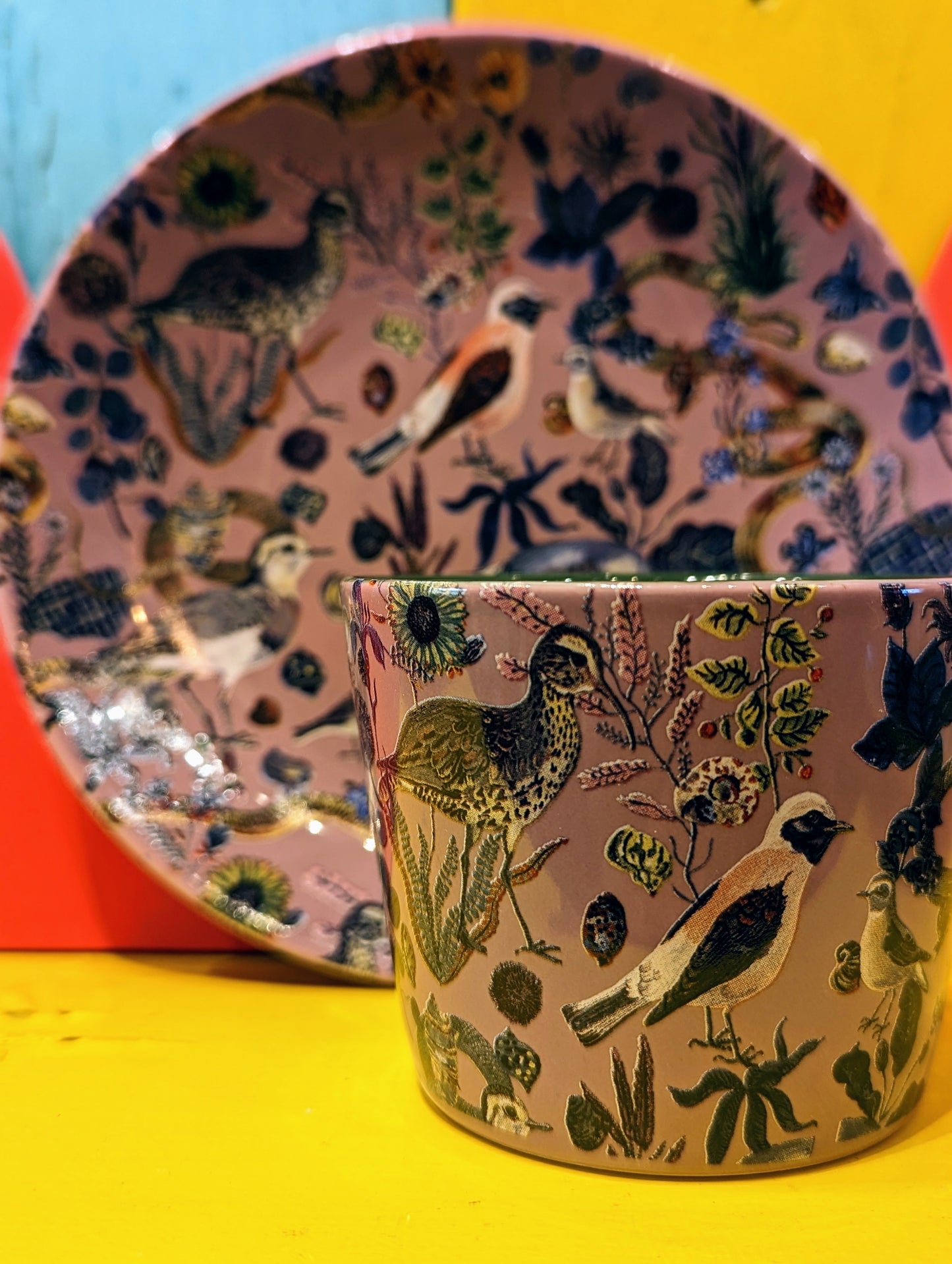 Tea time cup and plate collection