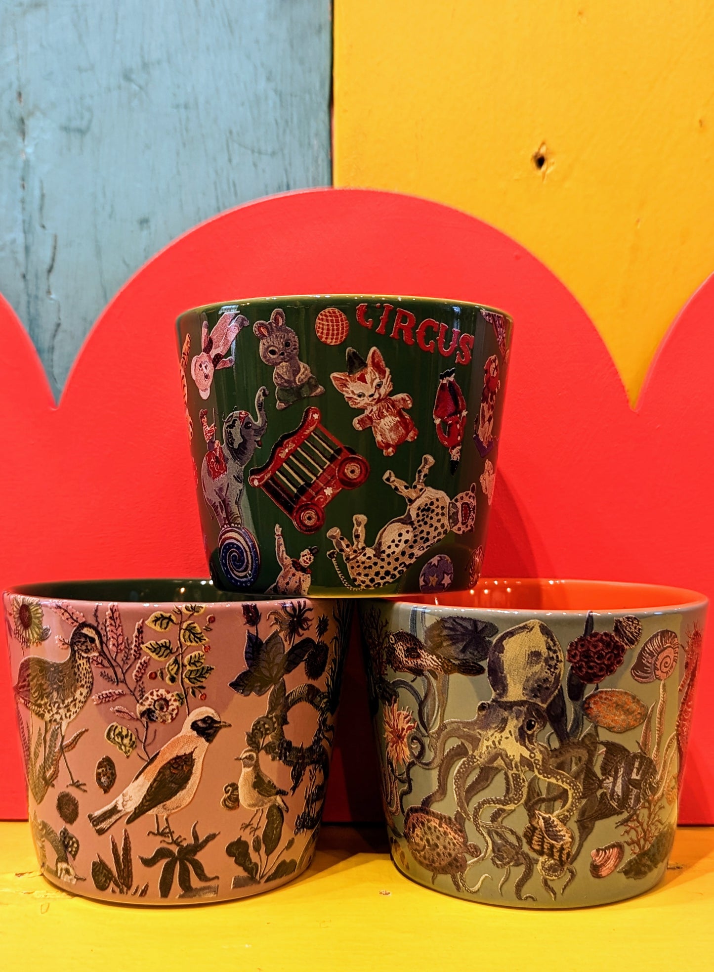 Tea time cup and plate collection