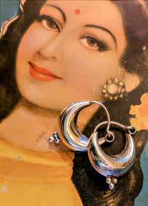 Handmade Fancy Rajasthani hoop earrings