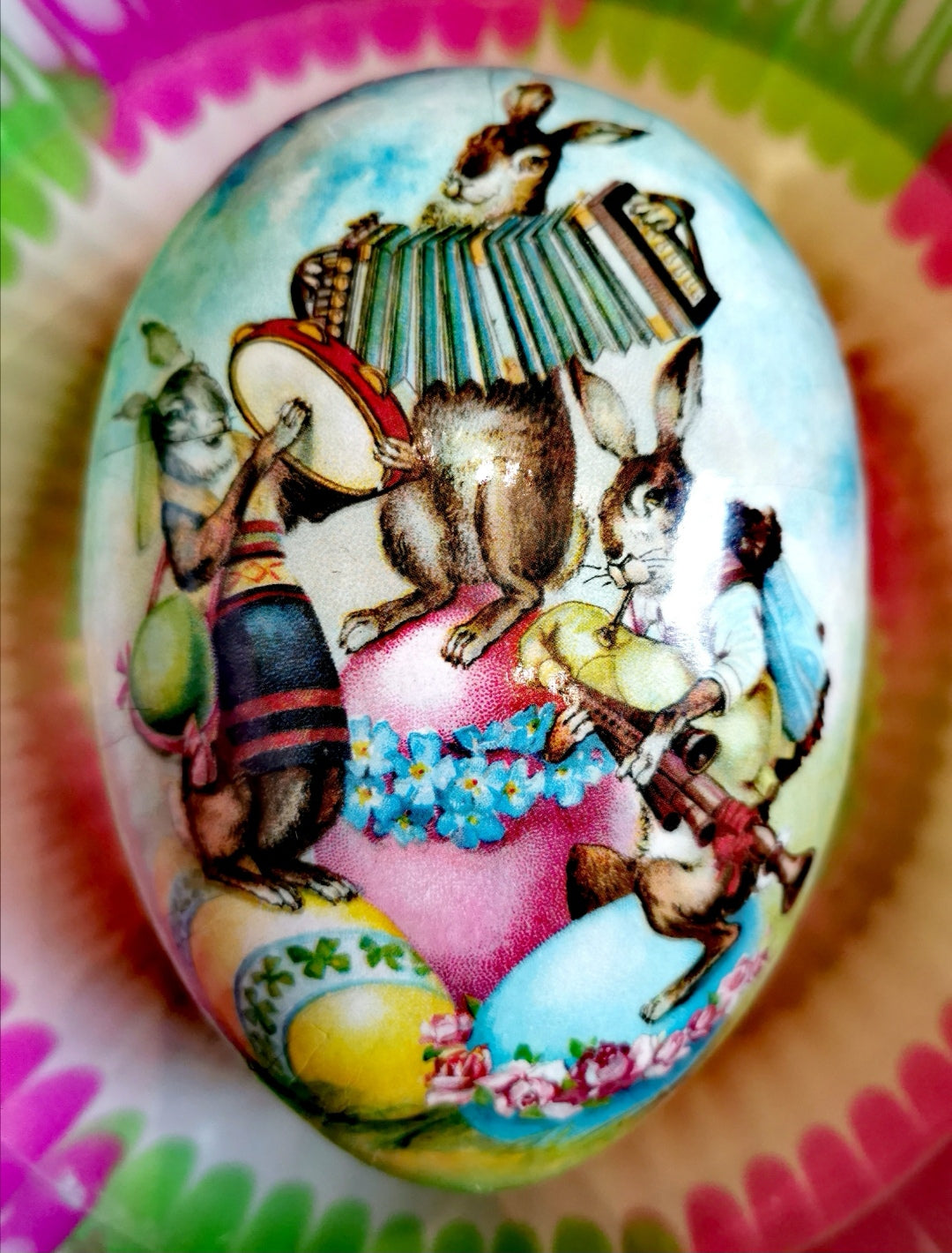 Large German card eggs